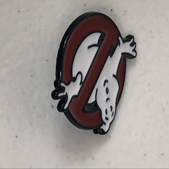 Ghostbusters No Ghost Symbol Pin Lapel - Picture 3 of 9